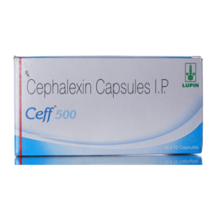 Cephalexin (Keflex - Ceff) 500 mg Capsule