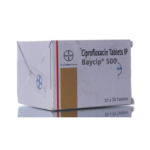 Ciprofloxacin (Cipro - Baycip) 500 mg Tablet