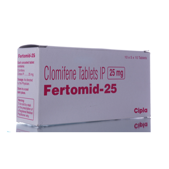 Clomiphene (FERTOMID) 25 mg Tablet