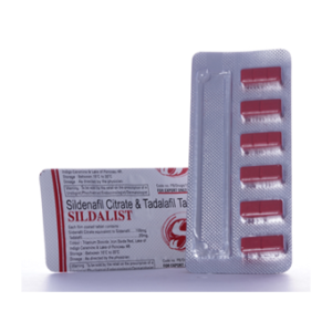 Sildenafil & Tadalafil (Sildalist) 100 mg + 20 mg Tablet
