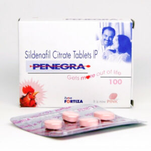 Sildenafil (Penegra 100 Pink Tabs) 100 mg Tabs