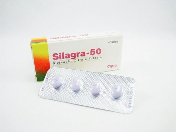 Sildenafil (Silagra) 50 mg Tablet