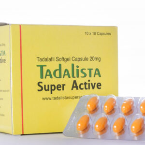 Tadalafil (TADALISTA SUPER ACTIVE) 20 mg CAPS