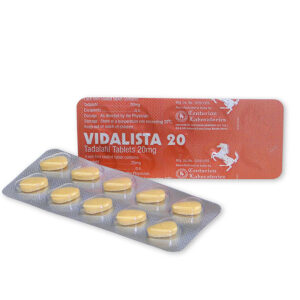 Tadalafil (Vidalista) 20 mg Tablet