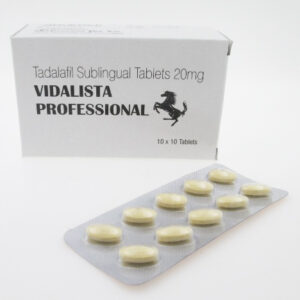 Tadalafil (Vidalista Professional) 20 mg Tablet