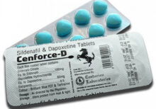 Sildenafil + Dapoxetine (Cenforce D) 100 mg + 60 mg Tablet