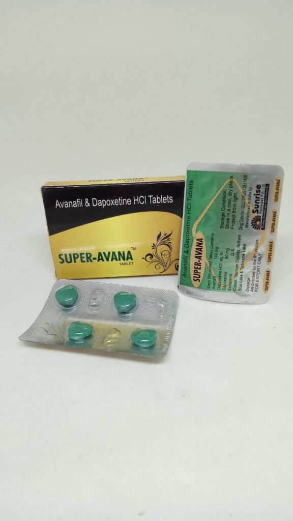 Avanafil+Dapoxetine (Super Avana) 100 mg Tablet - ibuykamagra.com