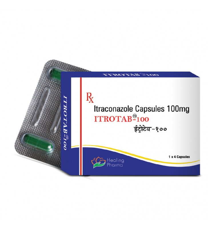 Itraconazole (Itrotab 100) 100 mg Capsules- ibuykamagra.com.