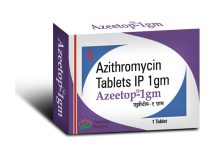 Azithromycin 1000mg (Azeetop 1gm) – 1 Tablet
