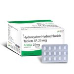 Hydroxyzine 25 mg Tablet (Atarise 25) – 15 Tablets