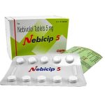 NEBICIP (Bystolic) 5 mg – 100 tablet