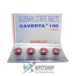 Caverta 100 mg (Sildenafil / Viagra) - 4 Tablets