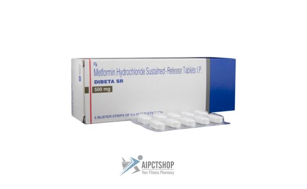 DIBETA SR (Glucophage XR)500?mg - 100 tablet