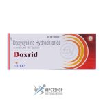 Doxycycline - 100 mg Doxrid - 160 tablets