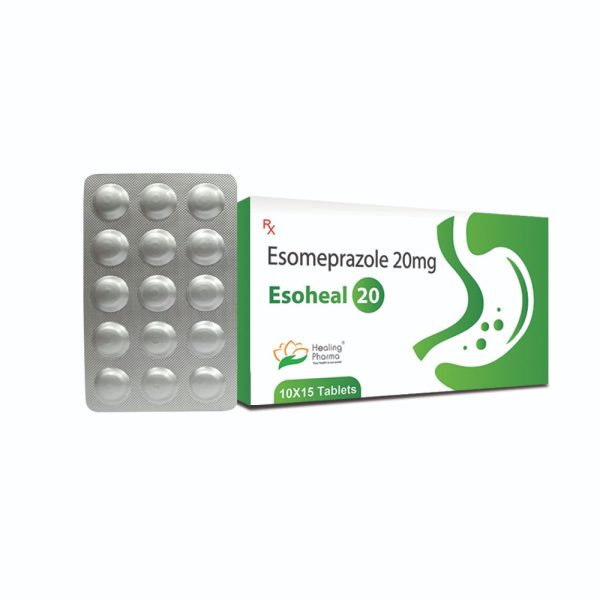 Esomeprazole 20mg (Esoheal 20) - 15 Tablets