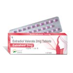 Estradiol Valerate 2 mg Tablet (Estraheal 2) - 28 Tablets