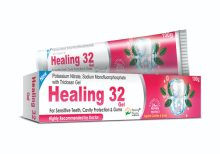 Potasium Nitrate + Sodium Monofluorophosphate with Triclosan Gel (Healing 32 100gm) - 100 gm
