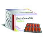 Ofloxacin 200mg + Ornidazole 500mg (Healing O2) - 10 Tablets
