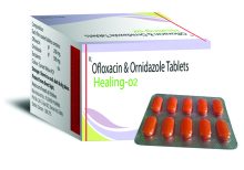 Ofloxacin 200mg + Ornidazole 500mg (Healing O2) - 10 Tablets