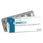 Repaglinide 1mg (Hirepa 1) - 10 Tablets
