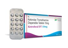 Ketorolac 10mg DT (Ketroheal 10 DT) - 15 Tablets