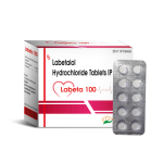 Labetalol 100 mg Tablet (Labeta 100) - 10 Tablets