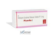 NICARDIA (Procardia)5 Mg - 500 tablet