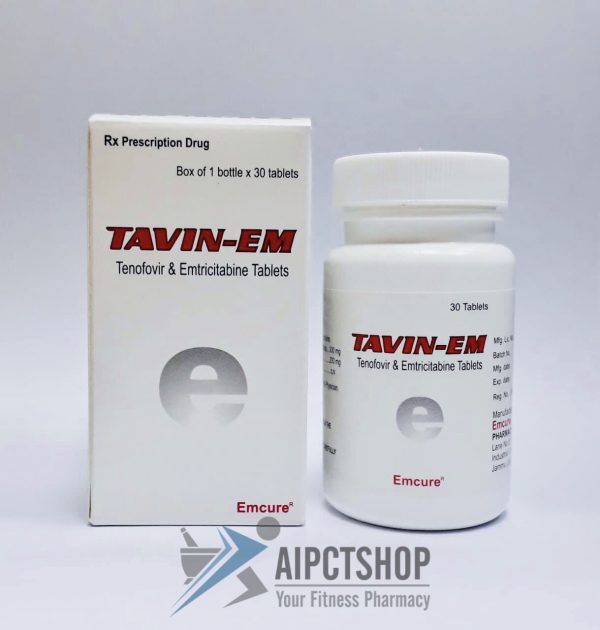 Tavin EM 30 tabelts Emtricitabine + Tenofovir