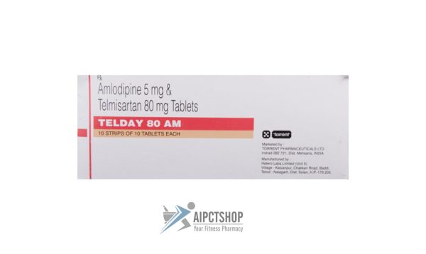 Telday AM (Telmisartan/Amlodipine)80/5mg - 100 tablet