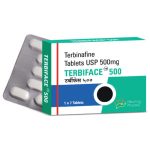Terbinafine 500mg (Terbiface 500) - 7  Tablets