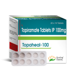 Topiramate 100mg (Topaheal 100) - 10 Tablets