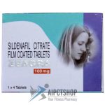 Zeagra 100 (Viagra) 100 Mg - 4 tablet