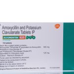 Augmentin 625 - Amoxycillin - 10 tablet