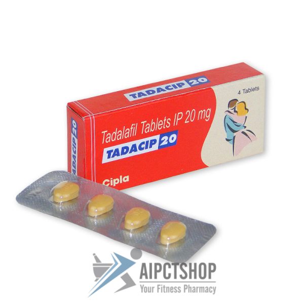 TADACIP (Cialis / Tadalafil) 20mg - 4 tablet