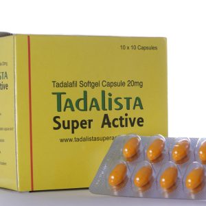Tadalista Super Active 20 mg Cialis Tadalafil - 10 tablets